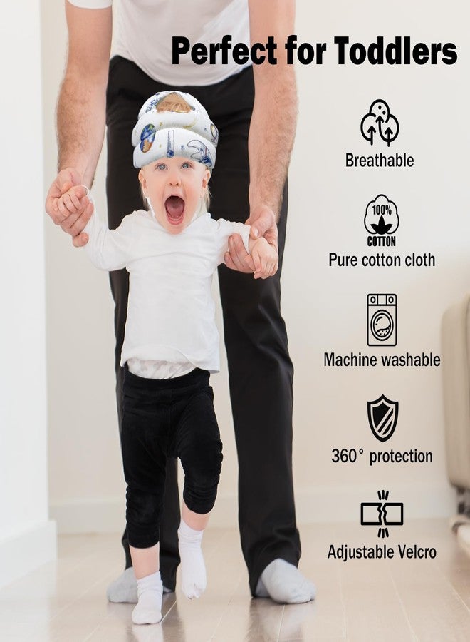 REFLYAWAY Baby Head Protector Baby Helmet for Crawling Walking, No Bumps Safety Head Adjustable Protective Cap for Walking, Playing (Style 5) - Image 4